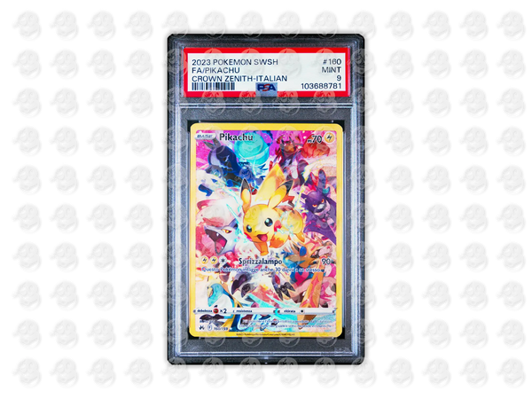 #160 FULL ART/PIKACHU - ITALIAN | PSA 9 | 2023 CROWN ZENITH