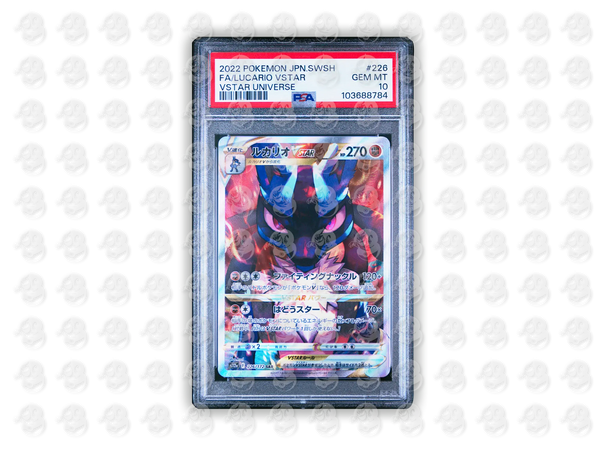 #226 FULL ART/LUCARIO VSTAR - - | PSA 10 | 2022 SWORD & SHIELD VSTAR UNIVERSE