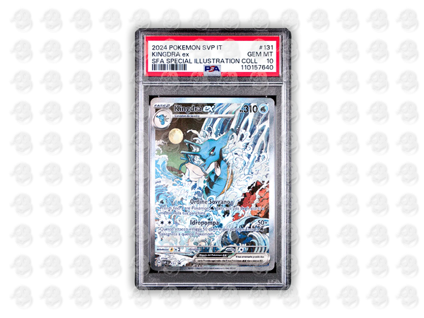 #131 KINGDRA EX - SHROUDED FABLE SPECIAL ILLUSTRATION COLLECTION | PSA 10 | 2024 SVP IT-SV BLACK STAR PROMO
