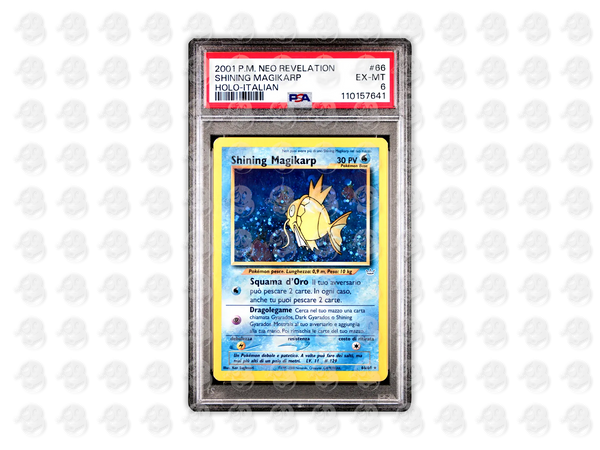 #66 SHINING MAGIKARP-HOLO - - | PSA 6 | 2001 NEO REVELATION