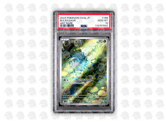 #166 BULBASAUR - ART RARE | PSA 10 | 2023 SV2a-151