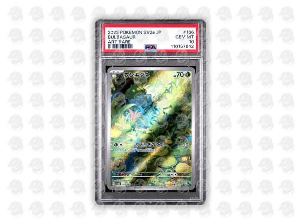 #166 BULBASAUR - ART RARE | PSA 10 | 2023 SV2a-151
