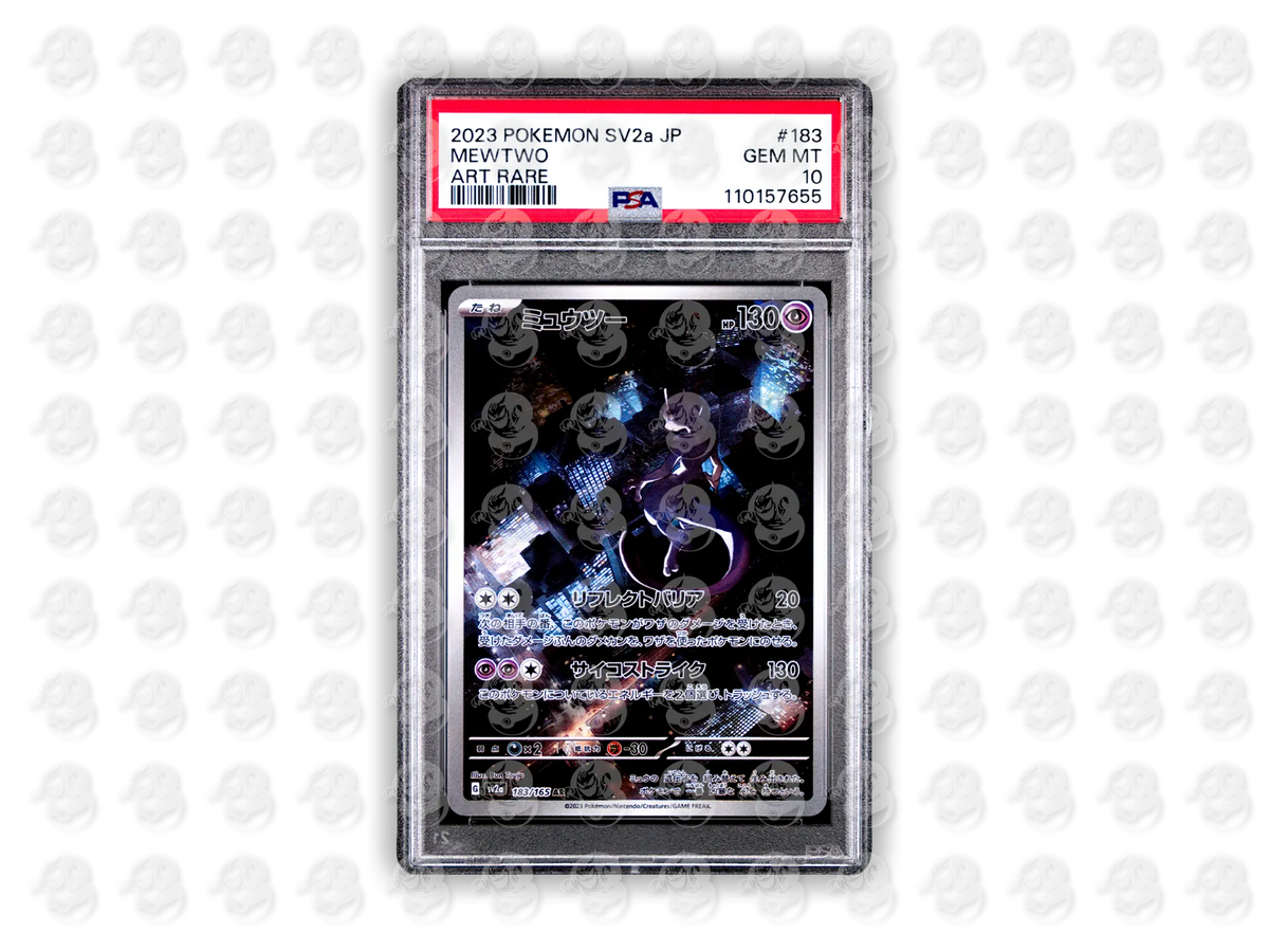#183 MEWTWO - ART RARE | PSA 10 | 2023 SV2a-151