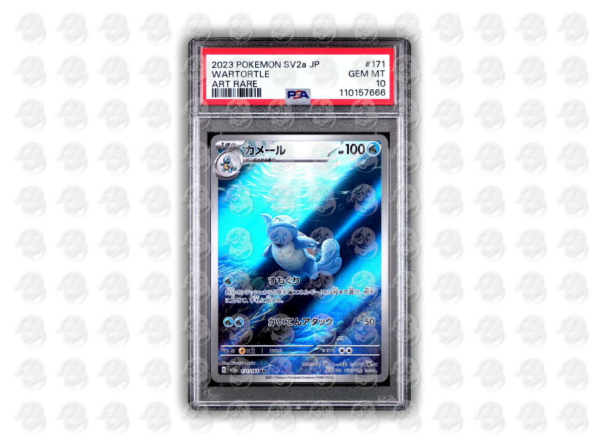 #171 WARTORTLE - ART RARE | PSA 10 | 2023 SV2a-151