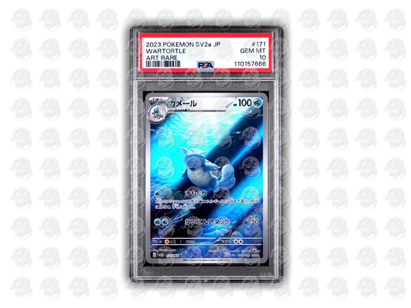 #171 WARTORTLE - ART RARE | PSA 10 | 2023 SV2a-151