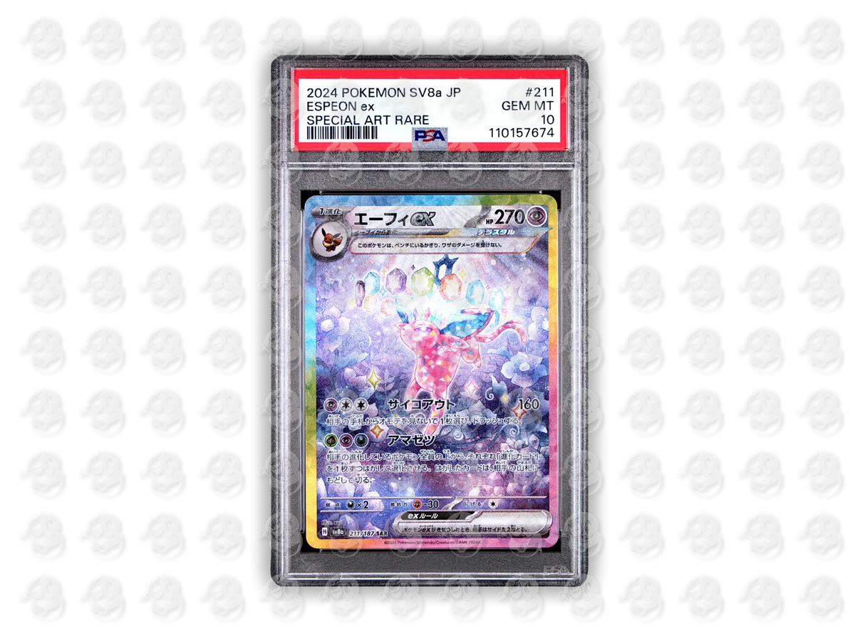 #211 ESPEON EX - SPECIAL ART RARE | PSA 10 | 2024 SV8a-TERASTAL FEST ex