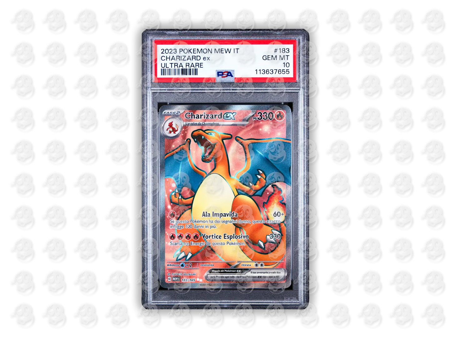 #183 CHARIZARD EX - ULTRA RARE | PSA 10 | 2023 MEW IT-151