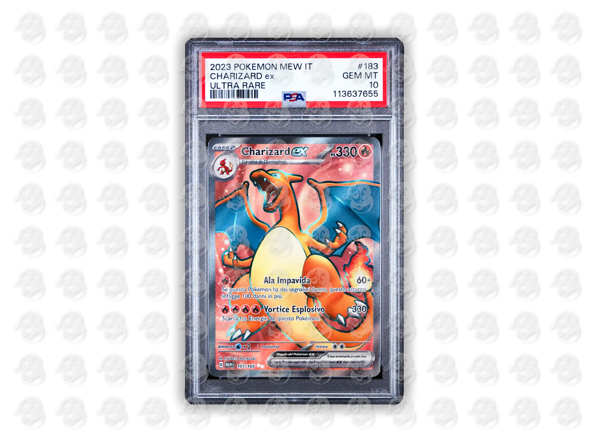 #183 CHARIZARD EX - ULTRA RARE | PSA 10 | 2023 MEW IT-151