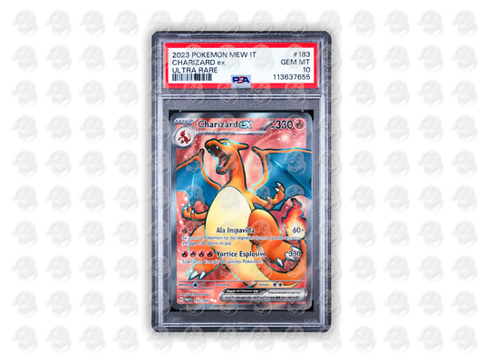 #183 CHARIZARD EX - ULTRA RARE | PSA 10 | 2023 MEW IT-151