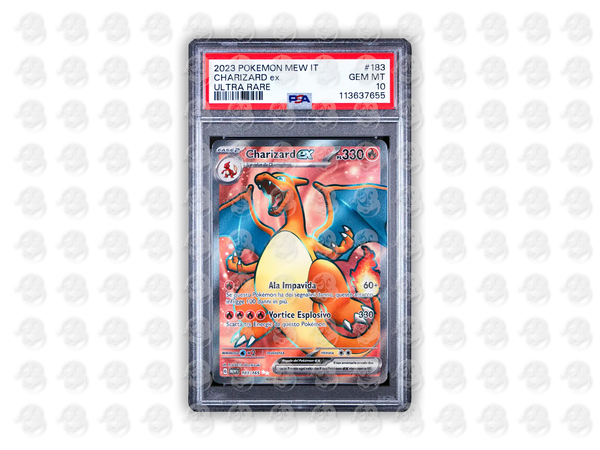 #183 CHARIZARD EX - ULTRA RARE | PSA 10 | 2023 MEW IT-151
