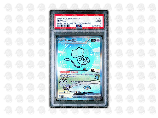 #232 MEW EX - SPECIAL ILLUSTRATION RARE | PSA 9 | 2024 PAF IT-PALDEAN FATES