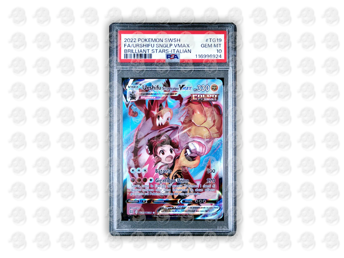 #TG19 FULL ART/URSHIFU SINGOLCOLPO VMAX - ITALIAN | PSA 10 | 2022 BRILLIANT STARS