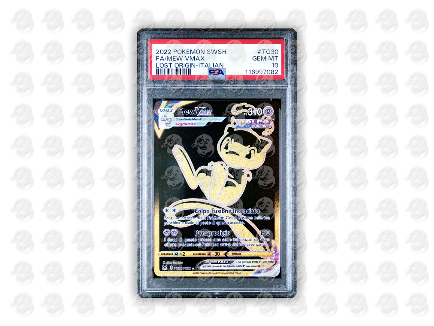 #TG30 FULL ART/MEW VMAX - ITALIAN | PSA 10 | 2022 LOST ORIGIN
