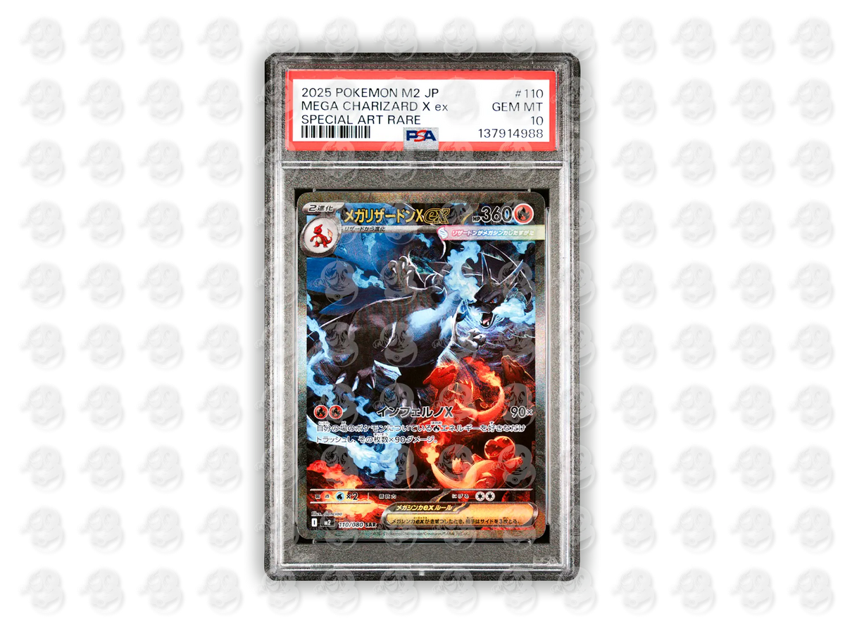 #110 MEGA CHARIZARD X EX - SPECIAL ART RARE | PSA 10 | 2025 M2-INFERNO X