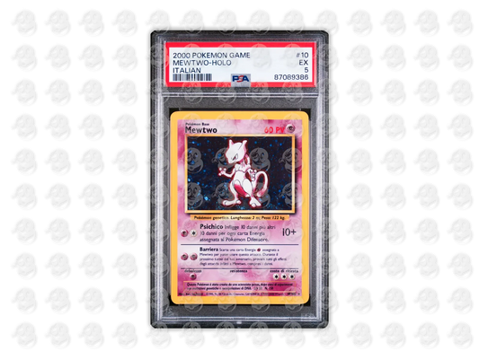 #10 MEWTWO-HOLO - ITALIAN | PSA 5 | 2000 GAME