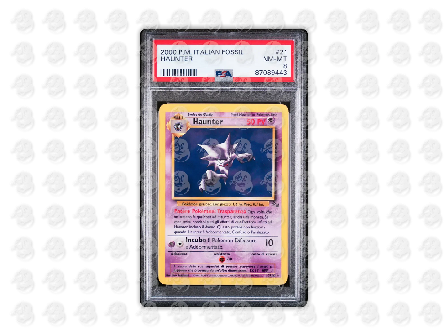 #21 HAUNTER - - | PSA 8 | 2000 FOSSIL