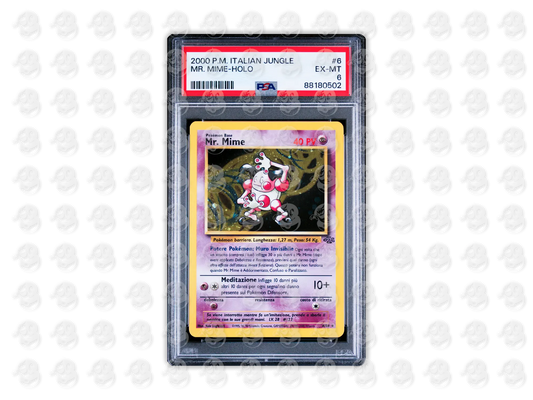 #6 MR. MIME-HOLO - - | PSA 6 | 2000 JUNGLE
