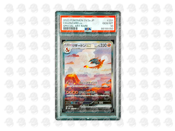 #201 CHARIZARD EX - SPECIAL ART RARE | PSA 10 | 2023 SV2a-151