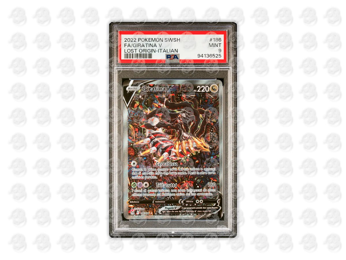 #186 FULL ART/GIRATINA V - ITALIAN | PSA 9 | 2022 LOST ORIGIN
