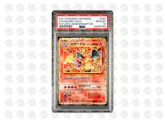 #1 CHARIZARD-HOLO | PSA 10 | 2021 PROMO CARD PACK 25TH ANNIVERSARY EDITION