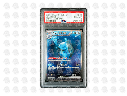 #202 BLASTOISE EX - SPECIAL ART RARE | PSA 10 | 2023 SV2a-151
