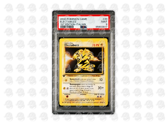 #20 ELECTABUZZ - 1ST EDITION-ITALIAN | PSA 9 | 2000 GAME