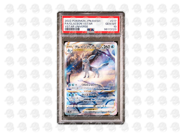 #217 FULL ART/GLACEON VSTAR - - | PSA 10 | 2022 SWORD & SHIELD VSTAR UNIVERSE