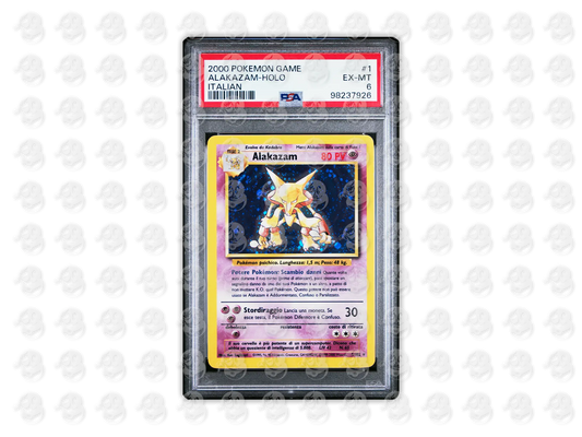 #1 ALAKAZAM-HOLO - ITALIAN | PSA 6 | 2000 GAME