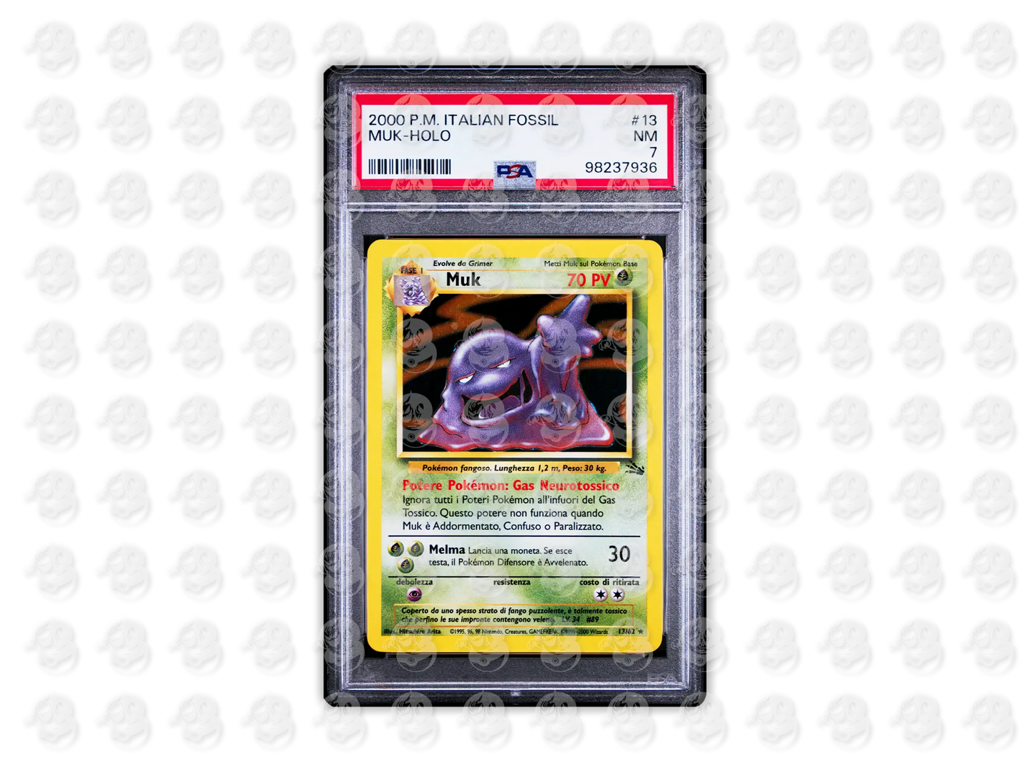 #13 MUK-HOLO - - | PSA 7 | 2000 FOSSIL