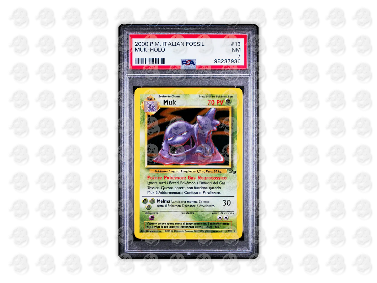 #13 MUK-HOLO - - | PSA 7 | 2000 FOSSIL