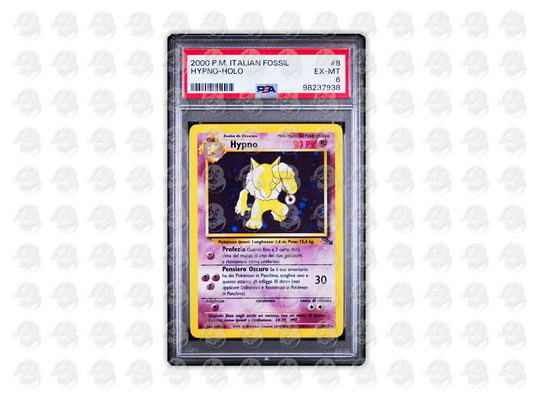 #8 HYPNO-HOLO - - | PSA 6 | 2000 FOSSIL