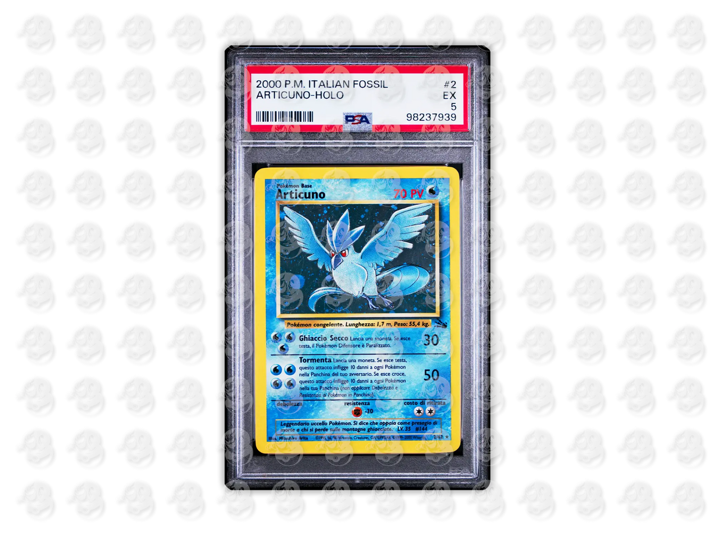 #2 ARTICUNO-HOLO - - | PSA 5 | 2000 FOSSIL