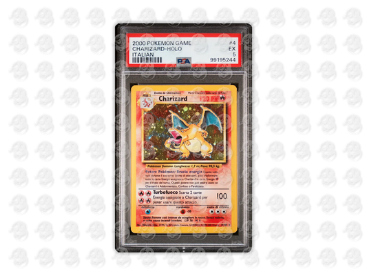 #4 CHARIZARD-HOLO - ITALIAN | PSA 5 | 2000 GAME