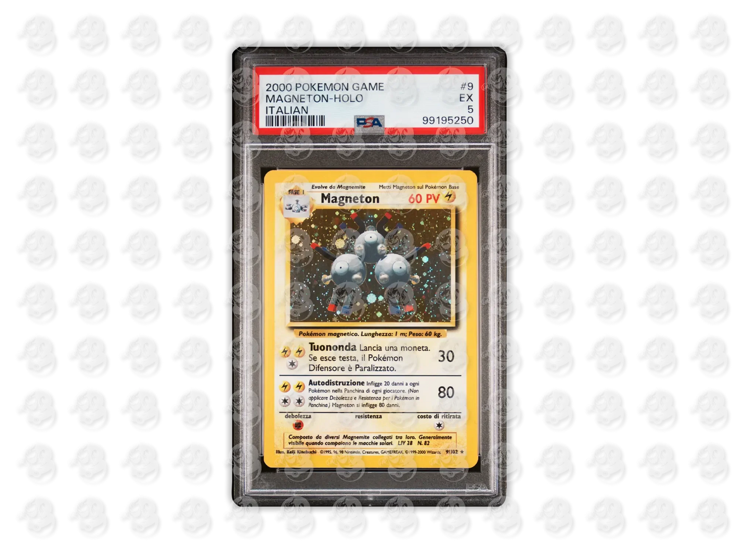 #9 MAGNETON-HOLO - ITALIAN | PSA 5 | 2000 GAME