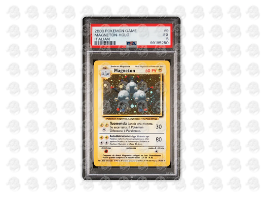 #9 MAGNETON-HOLO - ITALIAN | PSA 5 | 2000 GAME