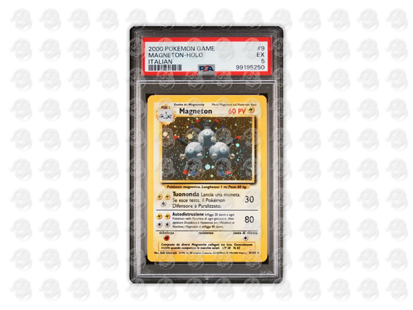 #9 MAGNETON-HOLO - ITALIAN | PSA 5 | 2000 GAME