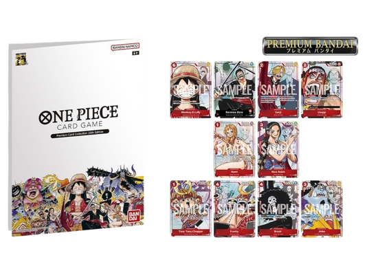 Sezione JP OP – Premium card collection 25th anniversary