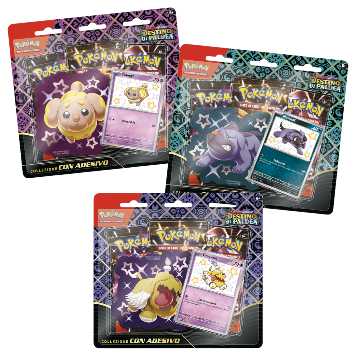 Destino di Paldea - Blister 3 Bustine