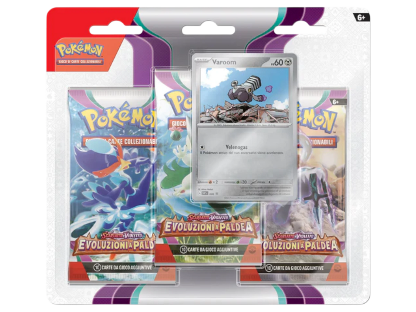 Evoluzioni a Paldea - Blister 3 Bustine