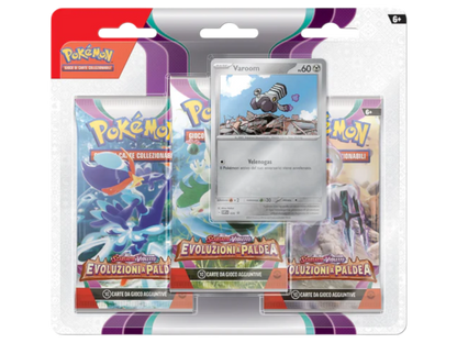 Evoluzioni a Paldea - Blister 3 Bustine