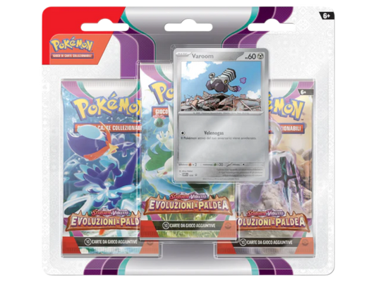 Evoluzioni a Paldea - Blister 3 Bustine
