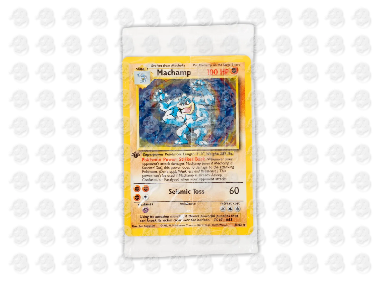 Machamp - 008 Base Set - ENG - Holo 1st Edition