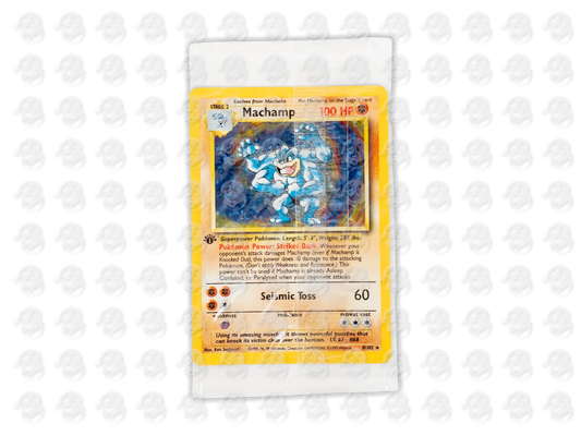 Machamp - 008 Base Set - ENG - Holo 1st Edition