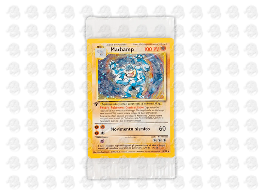 Machamp - 008 Base Set - ITA - Holo 1st Edition