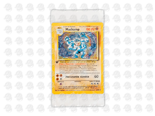 Machamp - 008 Base Set - ITA - Holo 1st Edition