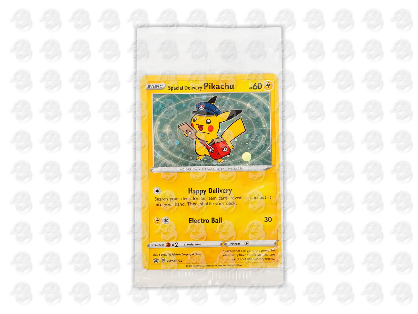 Pikachu - SWSH074 - ENG - Holo Special Delivery