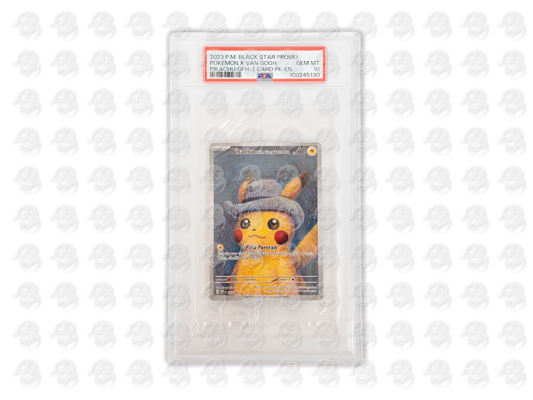 Pikachu With Grey Felt Hat - 085 - ENG - Van Gogh Black Star Promo - PSA 10