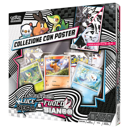 Luce Nera & Fuoco Bianco - Collezione con Poster