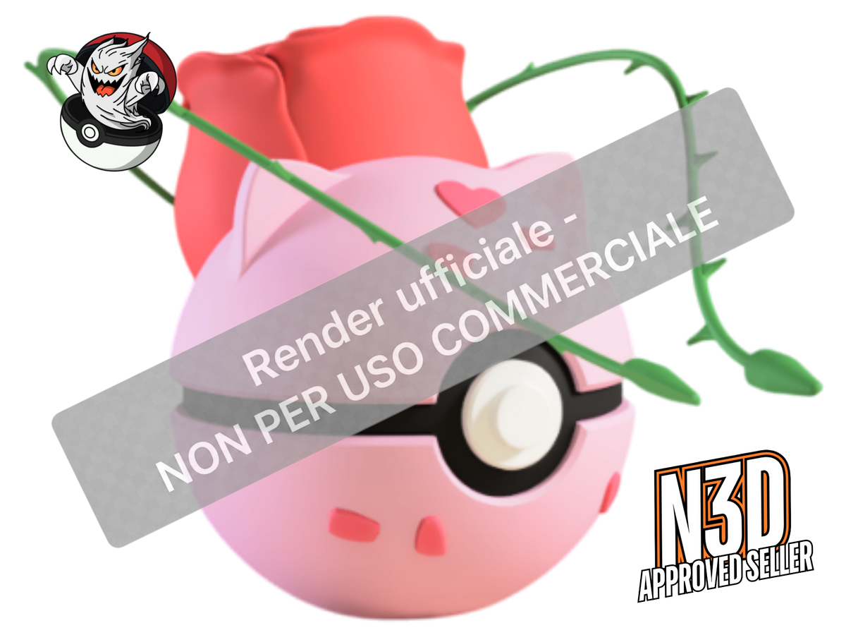 0001 - Bulbasaur - Rose